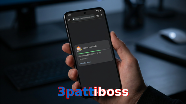Main screen of 3Pattiboss apk page for PK players